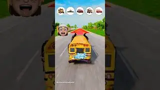 Miss Fritter vs Frank vs Natalie vs Tow Mater vs McQueen &ndash; Car Jump Challenge