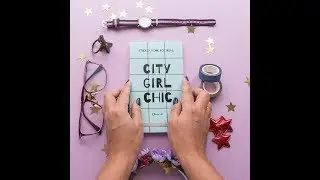 Обзор страниц стикербука City Girl Chic | Asumi Shop