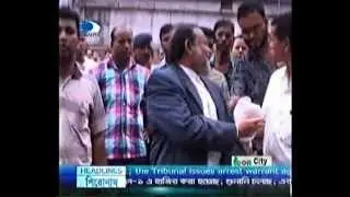 Jamaat Dhaka City Press. Mir Quashem Ali Arrast on Daily Naya Diganta Office.mpg