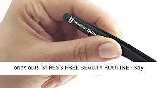 Slant Tweezers - Tweezer Guru Professional Best Seller Slant Tweezers on Amazon