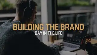 Day in the life of building a fitness Brand