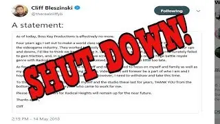 Cliffy B Shuts down Boss Key Productions