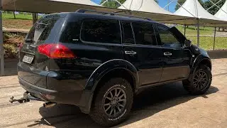 ROLÊ DE PAJERO DAKAR STAGE 2 COM UPGRADE NA TURBINA - NUNCA ANDEI NUM CARRO ASSIM