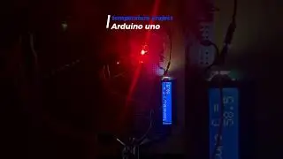 Arduino uno ♾️ | project temperature sensor 🔥 | LM 35