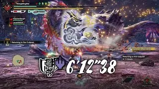 【MHR:SB】 Master Rank | Narwa All Mother | Switch Axe | 06'12'38 | Comfy Build