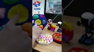 Silicone Push Bubble Fidget Toy relieve stress toy -GHD TOYS