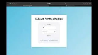 Sunsure Agent Reset Password Tutorial