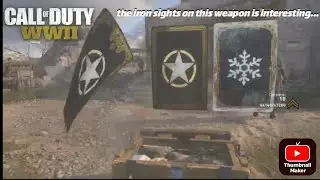 I got a Gun From a supply Drop in COD WW2 (is it good) #callofduty #callofdutyww2 #recommended #xbox