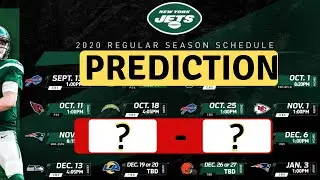 NY Jets 2020 Schedule Predictions 🏈🏈🏈🏈