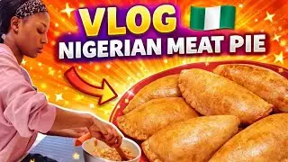 Living in Dublin Ireland Vlog 🇮🇪 - A day in the kitchen, we made Nigerian meat pie