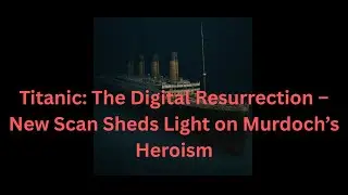 Titanic The Digital Resurrection &ndash; New Scan Sheds Light on Murdoch&rsquo;s Heroism