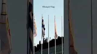 Olympic Flag in Athens, Greece 🇬🇷