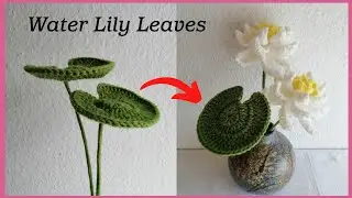 Crochet Water Lily Leaves 💚