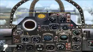 MSFS9 F-94C StarFire SBCX TO BACO SBCO #microsoftflightsimulator #simaviation