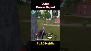 Quick Duo vs Squad | PUBG Mobile #pubgmobile #awgaming #pubgm #gaming #duo