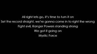 Chaka Blackmon   Power Rangers Mystic Force Theme Song Lyrics