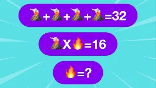 Crack the Code: Can You Master This Emoji Math Challenge? 🤔🔢