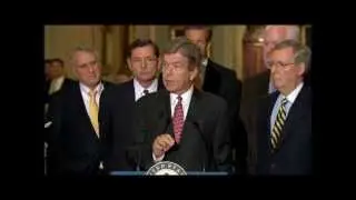 Senator Blunt Discusses Recent Intelligence Leaks at GOP Leadership Stakeout 6/12/12