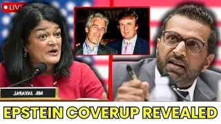 LIVE Kash Patel BREAKS DOWN As Jayapal Exposes Epstein Files Coverup