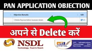 delete representative assessee details part 2 | delete assessee details