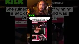 She ruined his chance of winning a $40k tournament and was bragging about it