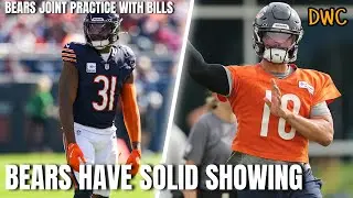 Bears Pick Off Josh Allen 3 TIMES, Caleb Has Solid Showing|| Bears Training Camp Report Day 16