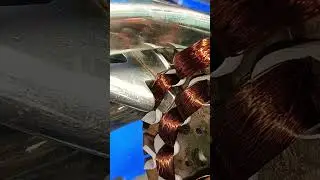 cilling fan winding mechine #fanwindingkaisekare #automobile #hand #electricalengineering #copper