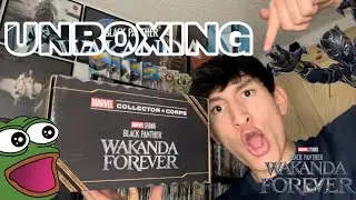 Marvel Collector Corps: Black Panther Wakanda Forever 🔥Unboxing 🤯 En Espa&ntilde;ol
