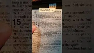 Bible verse scripture - Proverbs 15:1