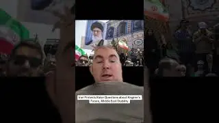 IRAN PROTESTS QUESTIONS ABOUT REGIME&rsquo;S FUTURE, MIDDLE EAST STABILITY!