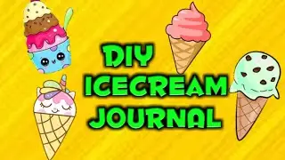 how to make Icecream journal ! Icecream journal ! Khevna Art