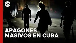 🇨🇺 CUBA, a la deriva: Sin LUZ y sin AGUA en casi la MITAD del pa&iacute;s