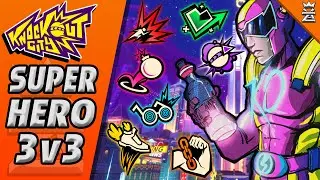 KNOCKOUT CITY SUPER POWERS | What Power Is META?