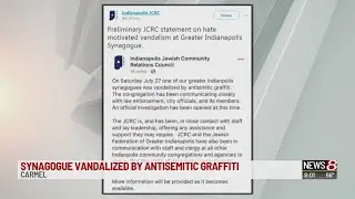 Carmel Synagogue Vandalized
