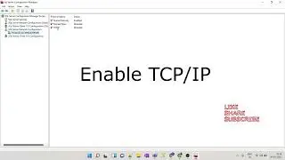 Find port on which SQL Server is running on WINDOWS 11 | MS SQL SERVER