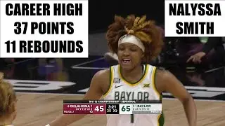 NaLyssa Smith Drops CAREER HIGH 37, As #4 Baylor STOMPS #21 Oklahoma & Reach Big 12 Tournament Final