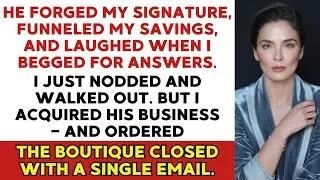 My Husband Drained My $1.5M Retirement for His Mistress’s Boutique—He Screamed When I Walked In…