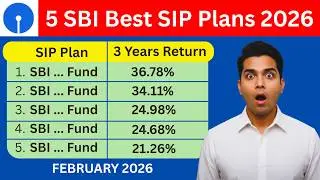 5 SBI Best SIP Plans 2026 | Which SIP is best to invest in 2026 | Best SIP Mutual Funds 2026