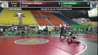 2403 Schoolboy 128 Christopher Williams Nevada vs Jack Bellamy Washington 8428742104