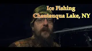 Ice Fishing on Chautauqua Lake NY