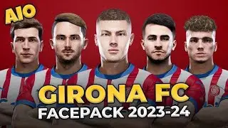 NEW HD FACEPACK GIRONA FIFA 16 MOD 24❗+ MINIHEADS(18 PLAYERS)😮