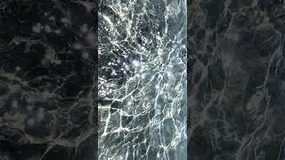 SLOW MOTION reveals Secret BEAUTY of Light Ripples on Beach Surface | | Nature Gazing
