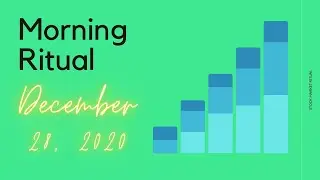 Morning Ritual - December 28, 2020 | Stock Market Ritual