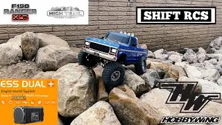 TRX4 -Testing out the Swift RCS S2.0 servo Fusion PRO ESS Dual sound at Nankin Hobby Southgate mi