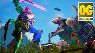 🔥 Reacci&oacute;n al EVENTO de MECHA vs CATTUS en Fortnite OG Creative 🔥