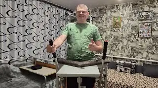 Ходьба в Шагоходе 🦵 Занимаюсь дома в Тренажёре 💪 [Андрей Хотенко]