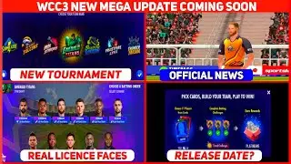 Wcc3 New Update Soon | Real Faces & More | Wcc3 Star Draft Gameplay | Wcc3 New Update Kab Aayega ||