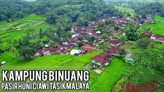 Indahnya kampung Binuang di kecamatan Ciawi Tasikmalaya Jawa Barat.