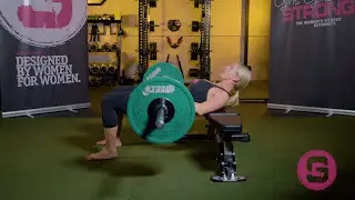 Moms Gone Strong - Barbell Hip Thrust