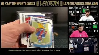 2024 Panini Donruss Optic Football Hobby 12 Box Case Break #2
